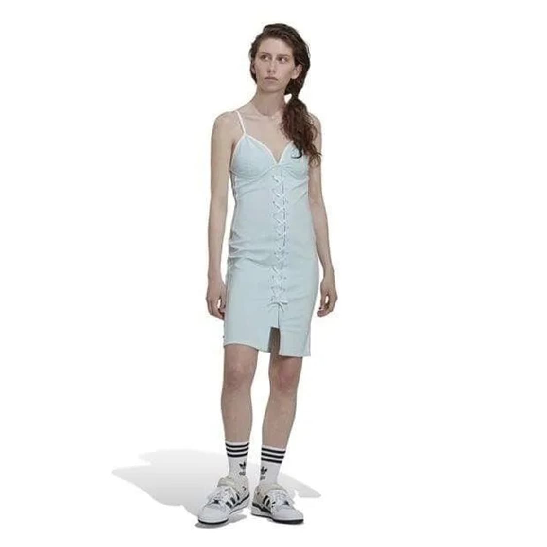 S) 아디다스 오리지널 스트랩 나시 드레스 원피스 민트 상품이미지4