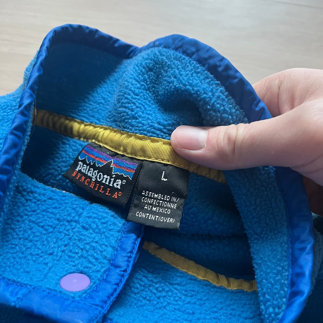 [L] 빈티지 파타고니아 신칠라 블루 상품이미지3
