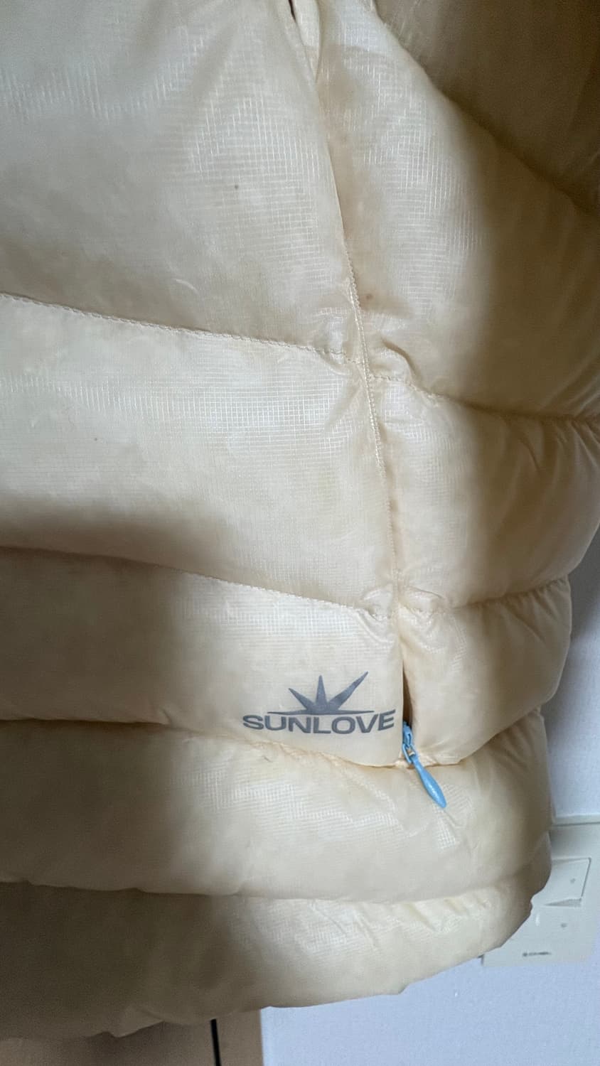 썬러브 Fly Light Down Jacket Cream (M) 상품이미지6