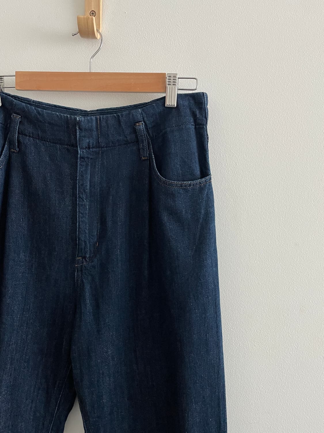 uniqlo jpn pintuck denim 상품이미지5
