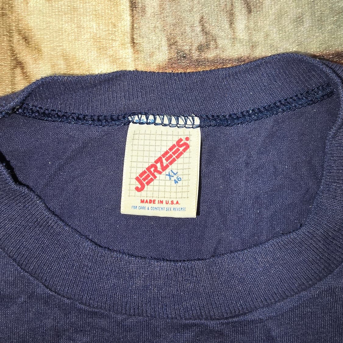 Vintage 80s 저지스 50/50 티셔츠 S 상품이미지4