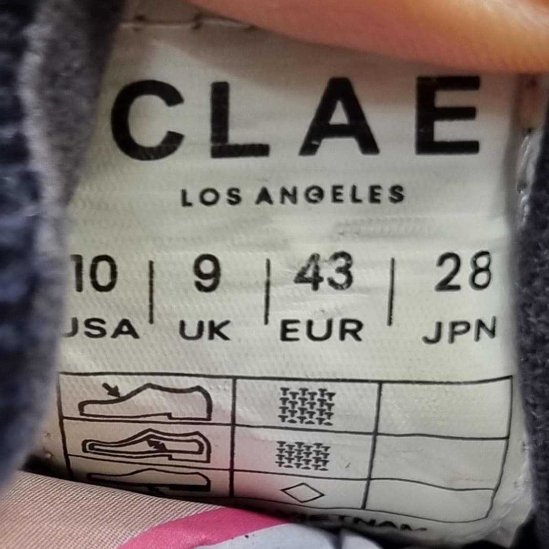 CLAE클레이 남성세무스니커즈 실사이즈270 상품이미지6