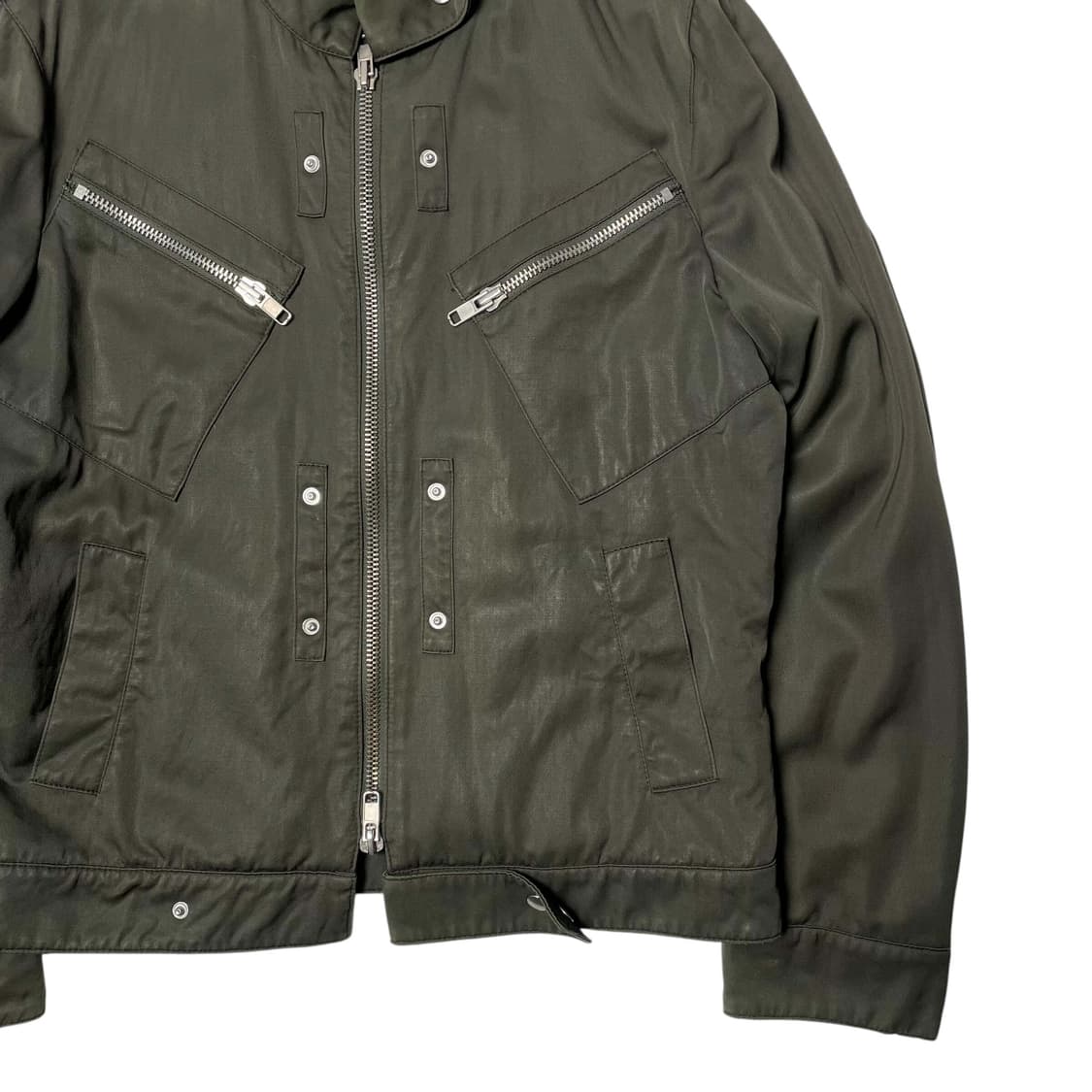 Marco tagliaferri 대각 포켓 집업 자켓 (italy) 상품이미지4