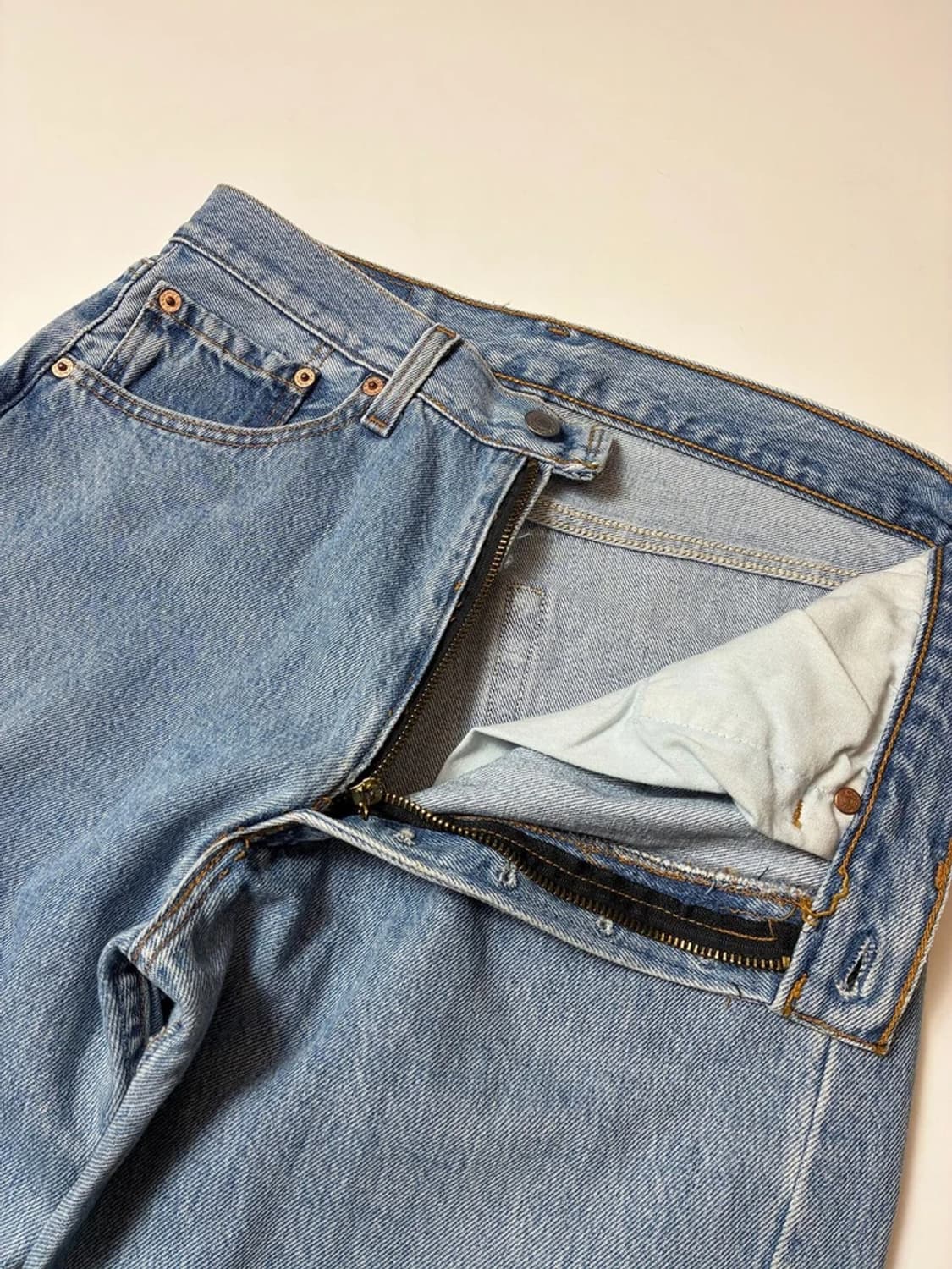 리바이스 90's 501 USA 스트레이트 데님 팬츠 PN8522 상품이미지3