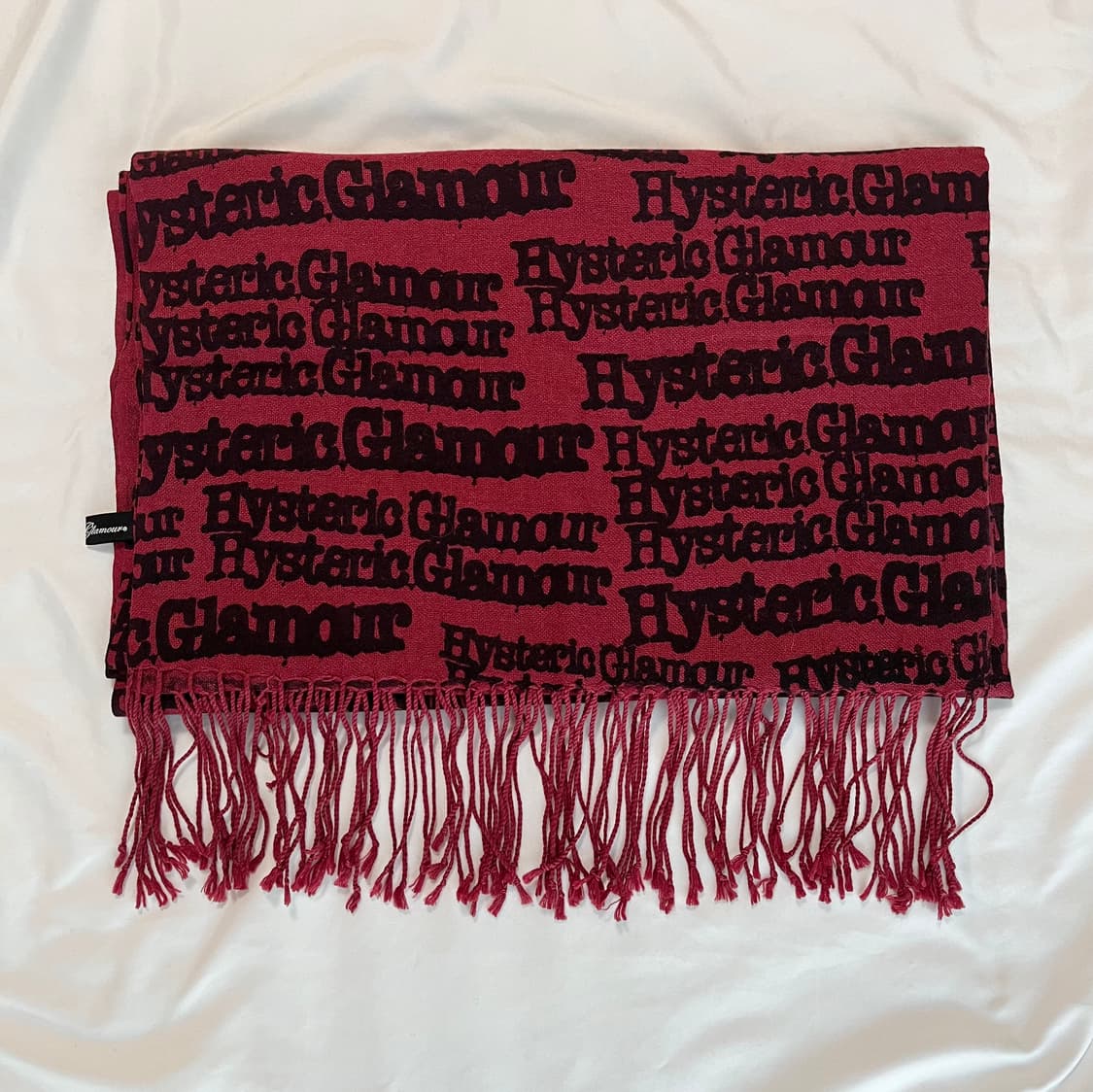 히스테릭 글래머 타입 로고 레터링 스툴 목도리 머플러 상품이미지1