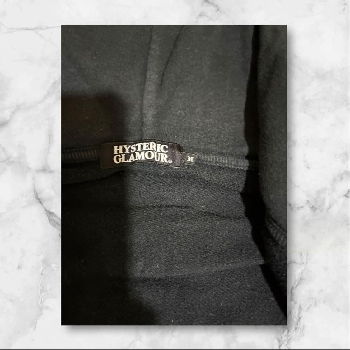 히스테릭 글래머 히스 걸 백 프린트 후드 집업 상품이미지6