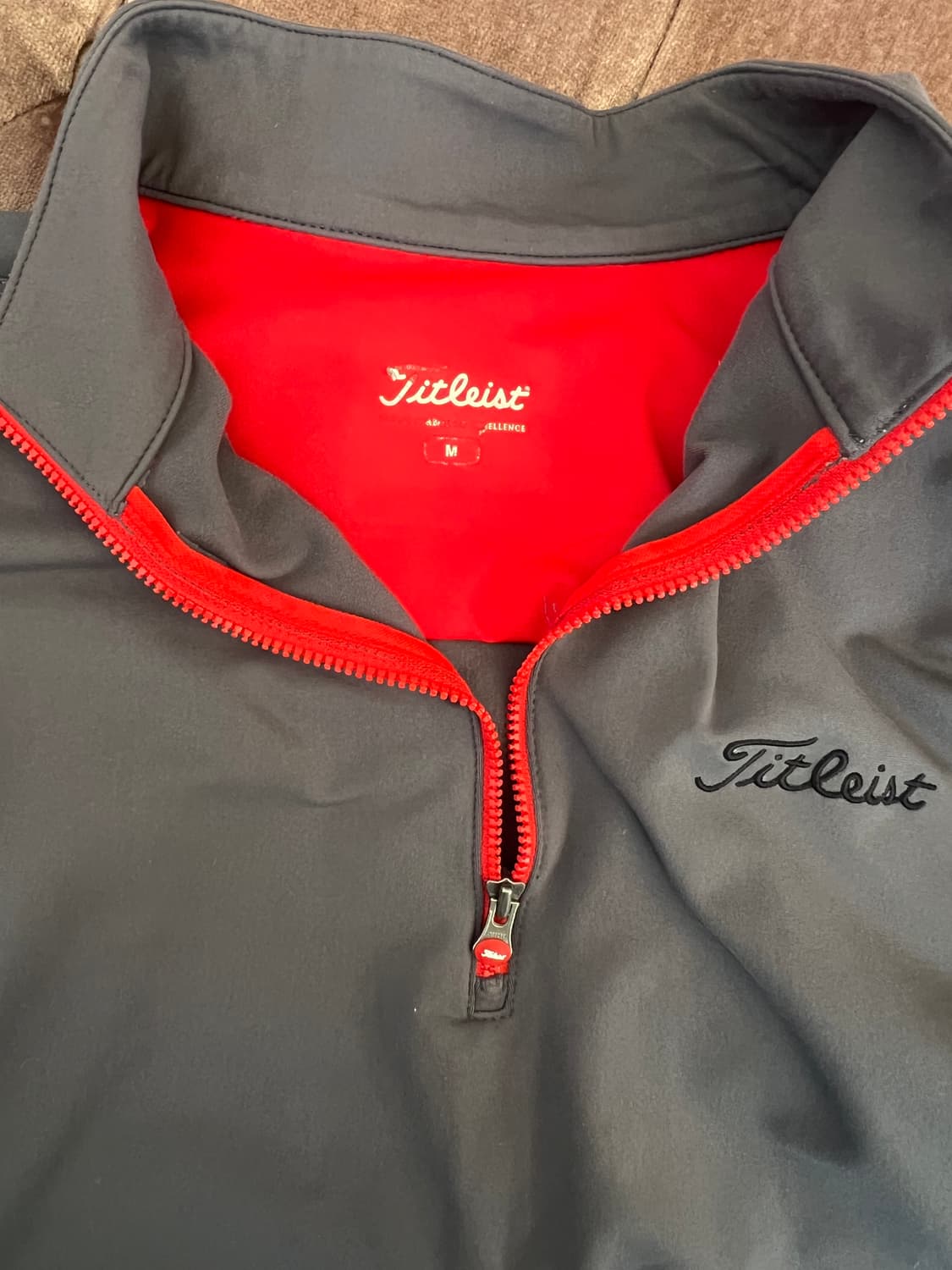 타이틀리스트 남성 차콜그레이 골프조끼 상품이미지3