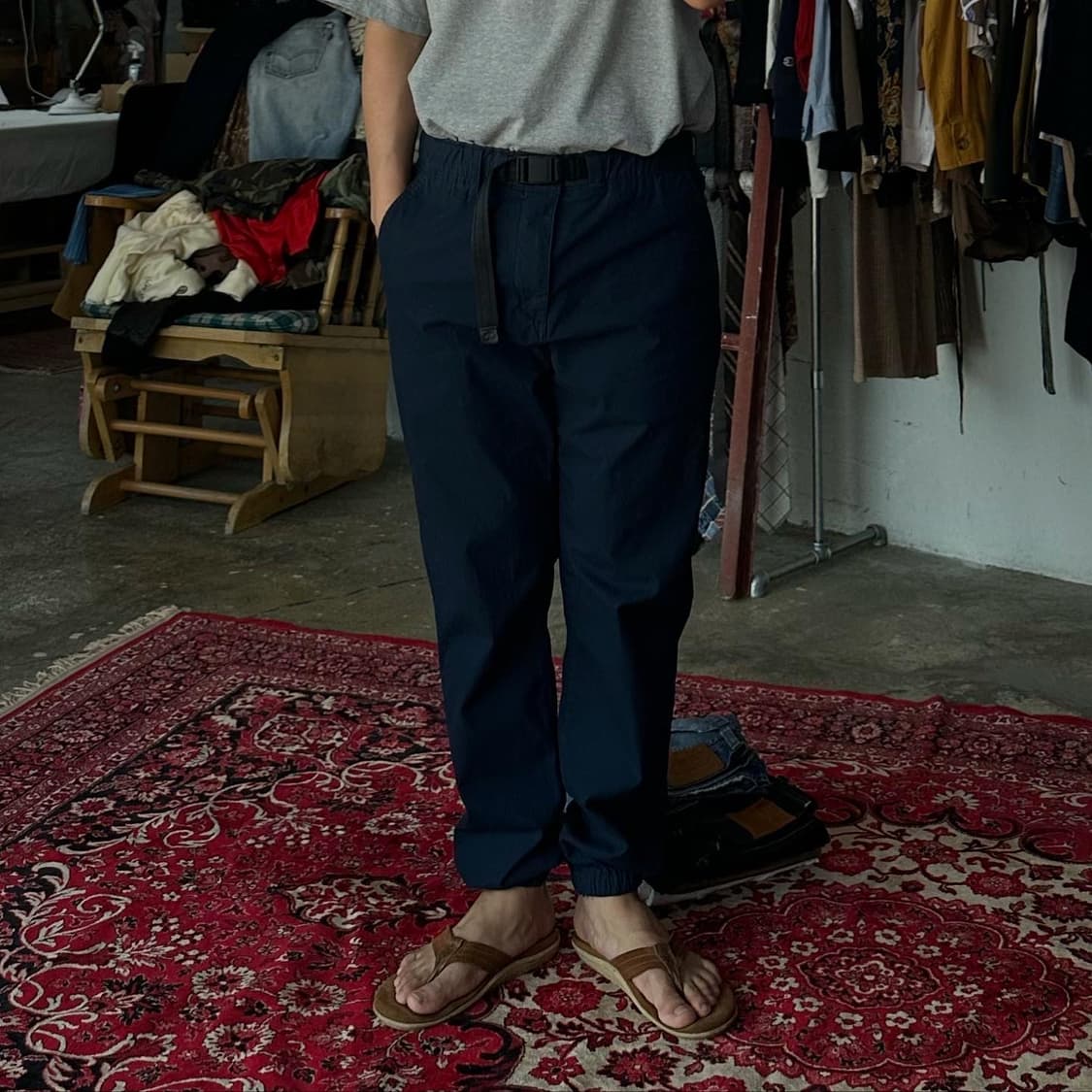 (착용컷) 팀버랜드 유틸리티 조거 팬츠 (남성용 34) 상품이미지2