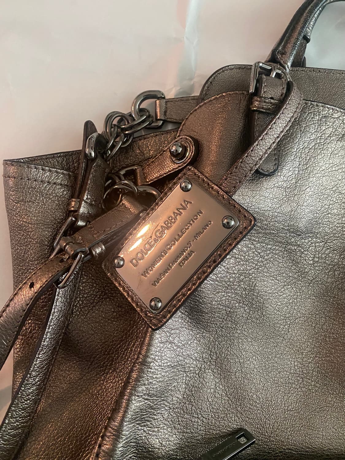 Dolce&Gabbana 메탈릭 가방 상품이미지6