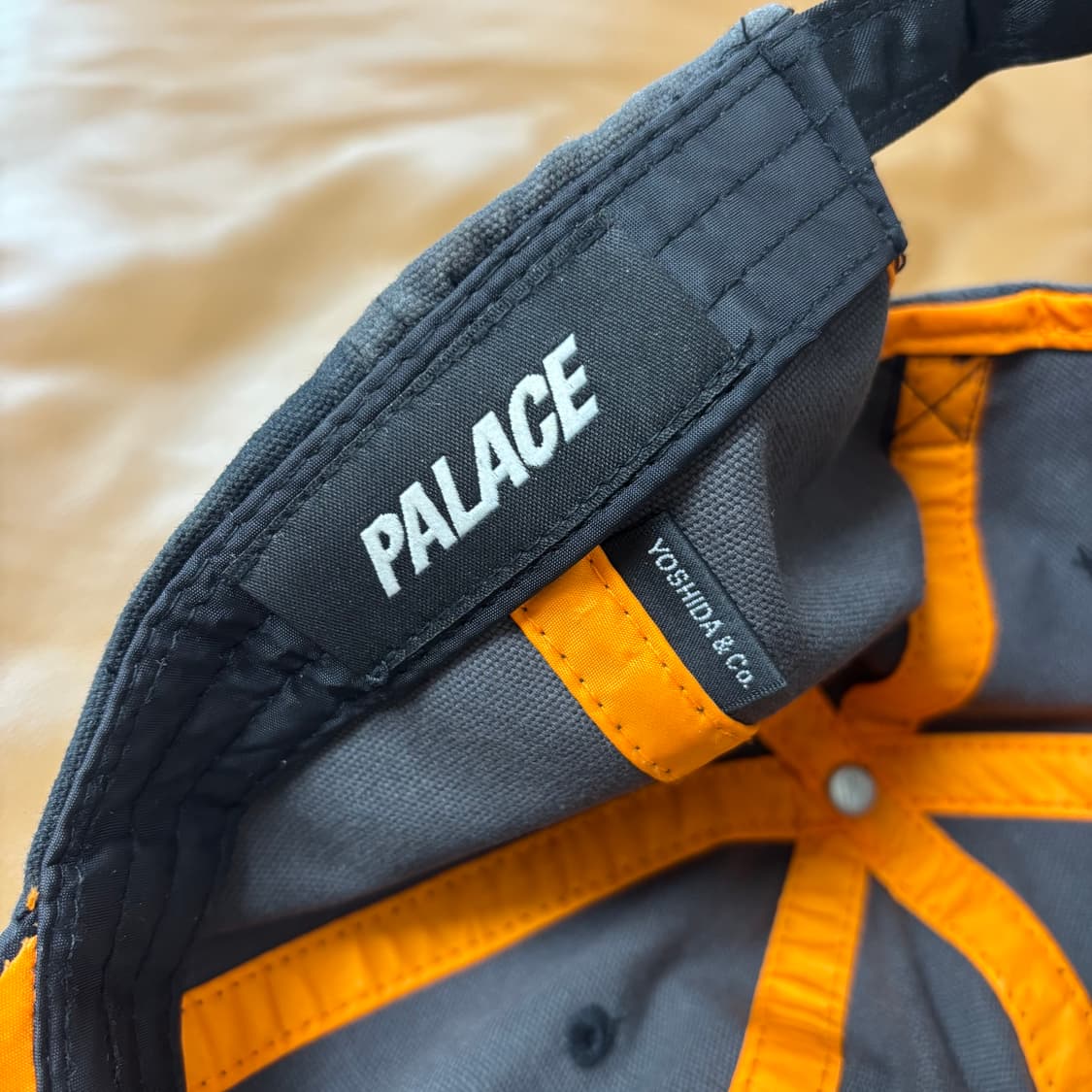 팔라스 포터 6패널 볼캡 모자 워시드 블랙 상품이미지10