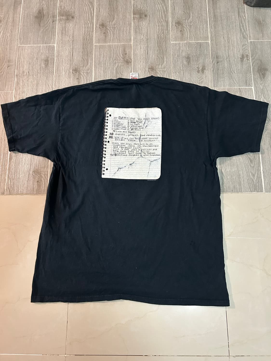 빈티지 너바나 고스트 노트북 티셔츠 xxl 2000년대 상품이미지6