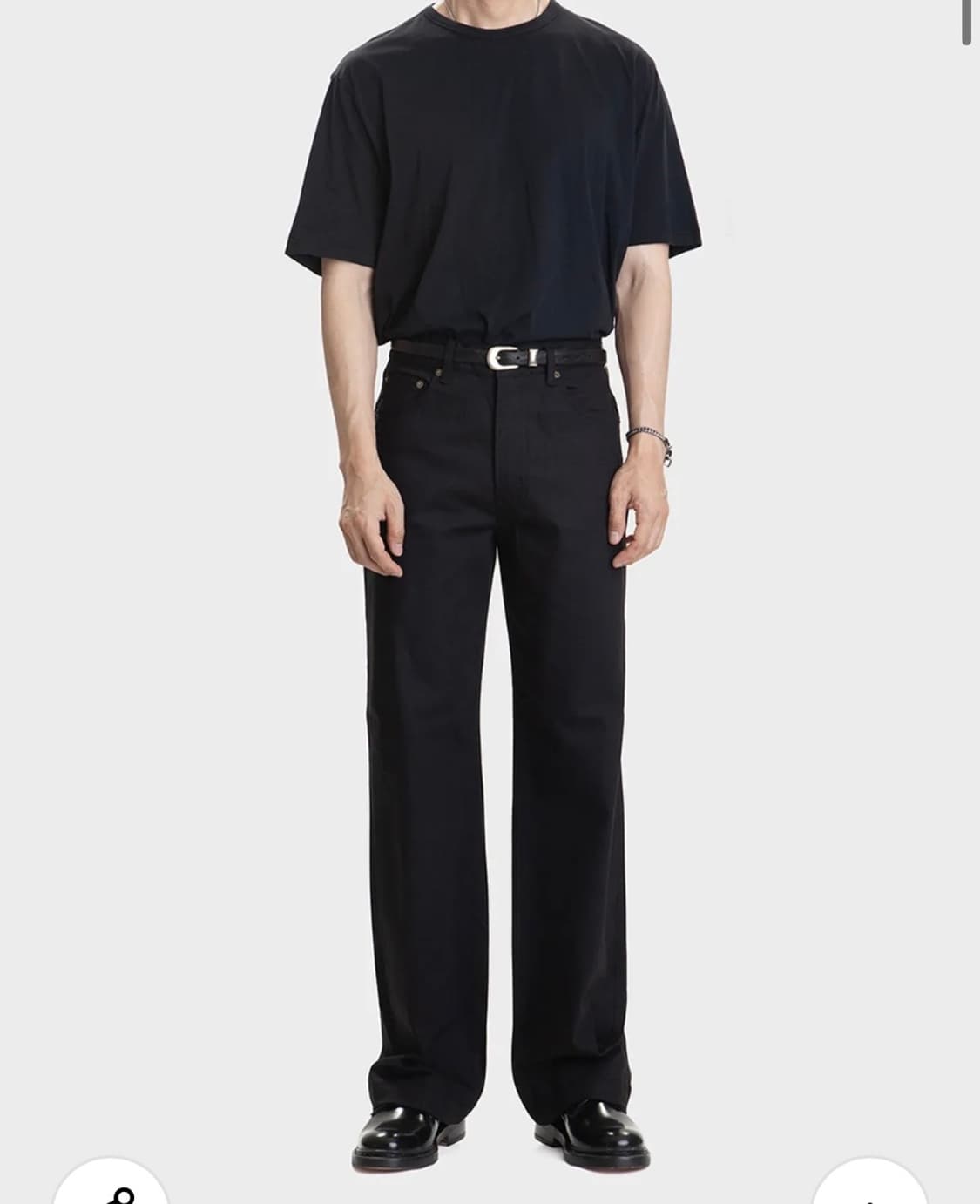 모드나인 블랙진 청바지 상품이미지5