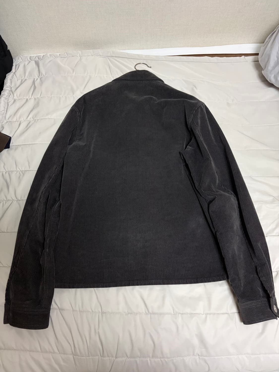 강정석 코듀로이 프렌치 워크자켓 48사이즈 그레이 상품이미지2