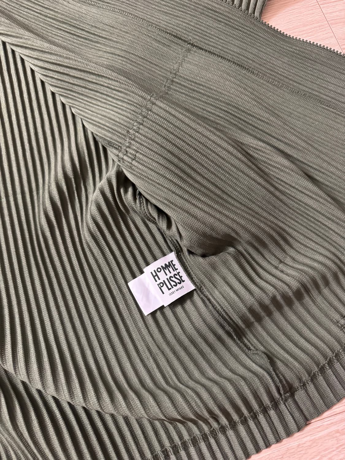 옴므플리세 후드집업 JL112 3사이즈 상품이미지2