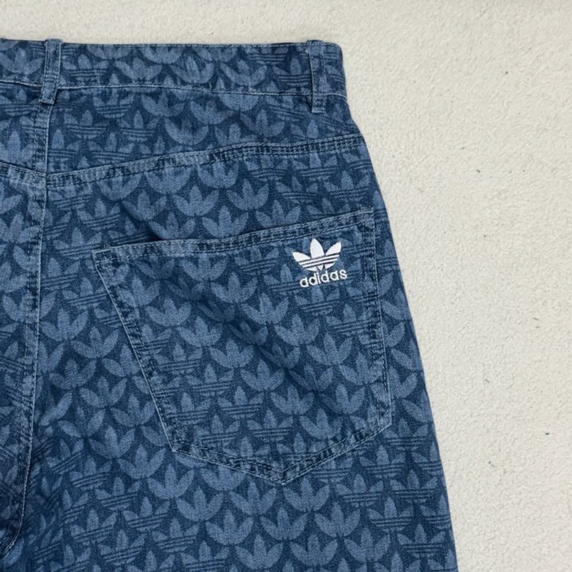 ADIDAS 트레포일 모노그램 팬츠 M 상품이미지7