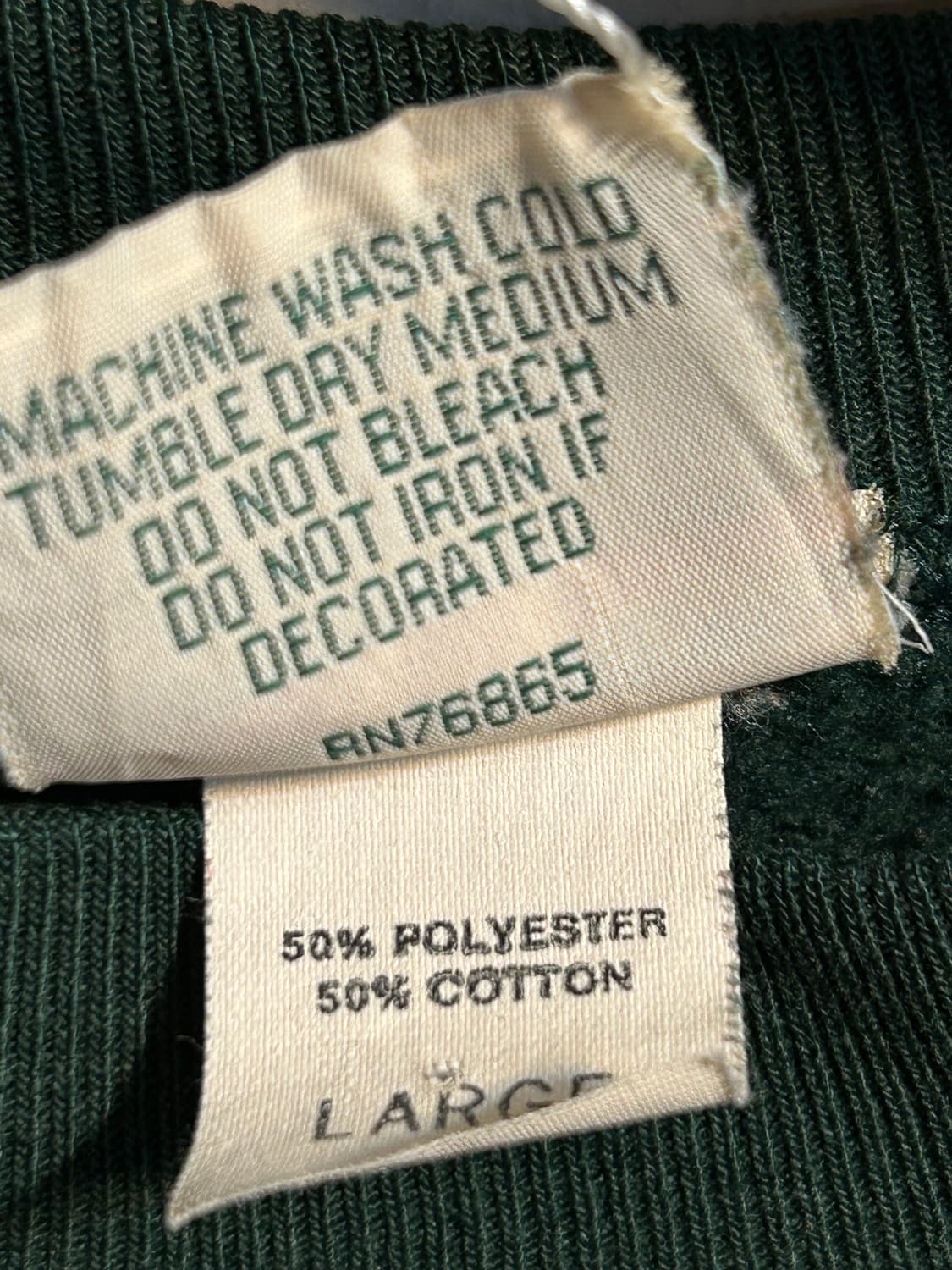 USA 빈티지 WHEATON 크루넥 스웻셔츠 상품이미지6