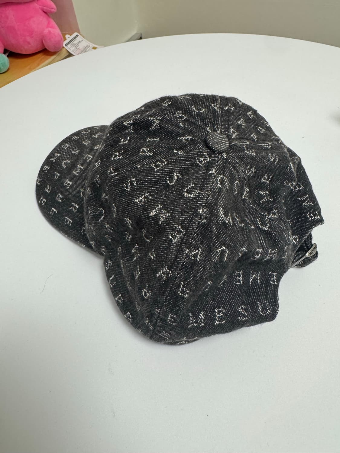 슈프림 데님 모노그램 캡 상품이미지2