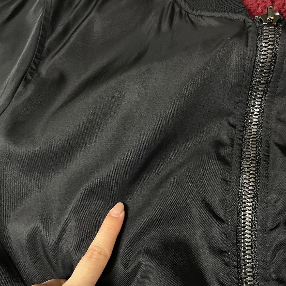 지프 리버시블 사이드포켓 나일론 플리스 자켓 상품이미지6