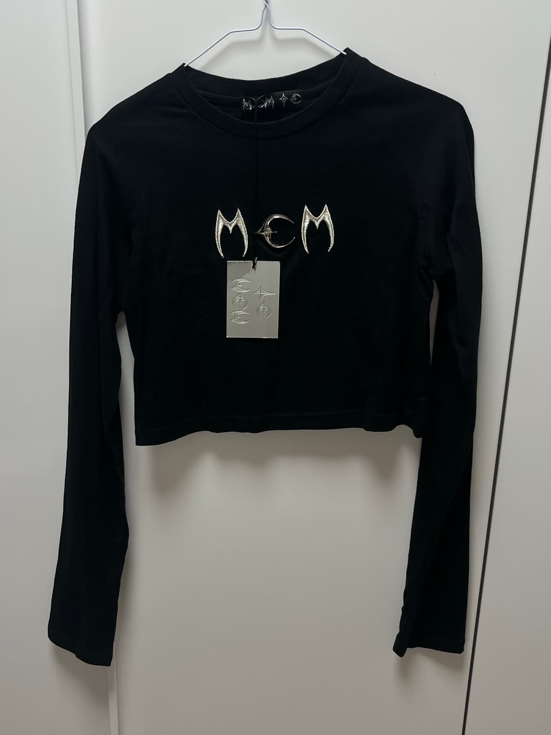 MCM x Thug Club 크롭 슬리브 블랙 상품이미지5