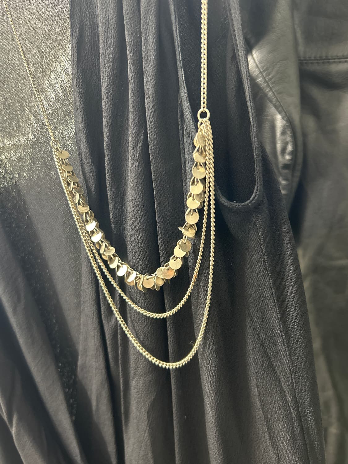 라운드레이어 롱네클리스 상품이미지3