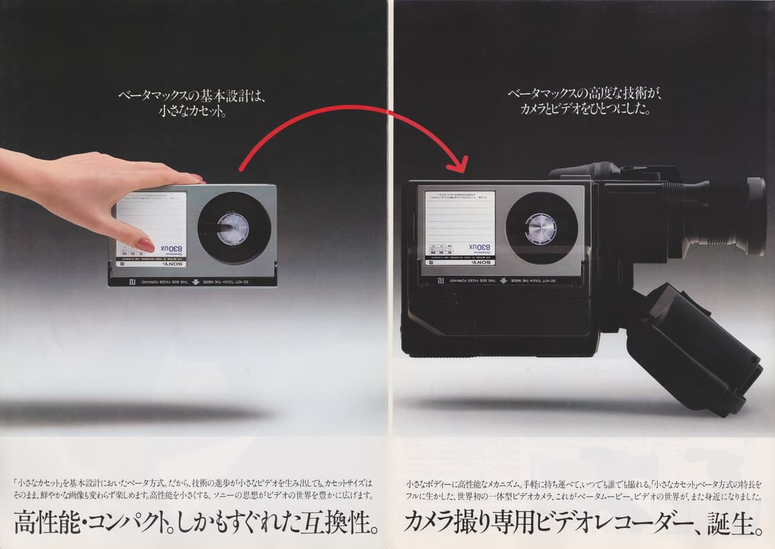 소니 베타맥스 비디오 카메라 캠코더 (BMC-100) 상품이미지10