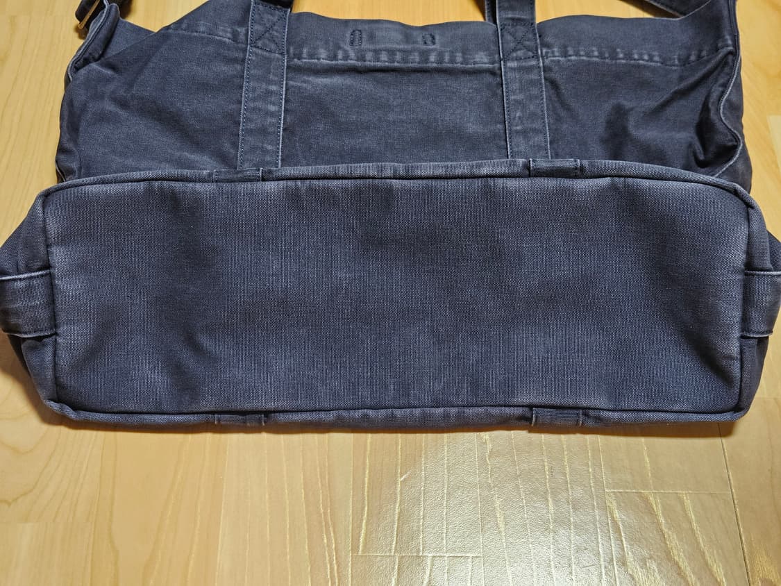 유니온블루 밀리터리 토트백 워시드 네이비 상품이미지4