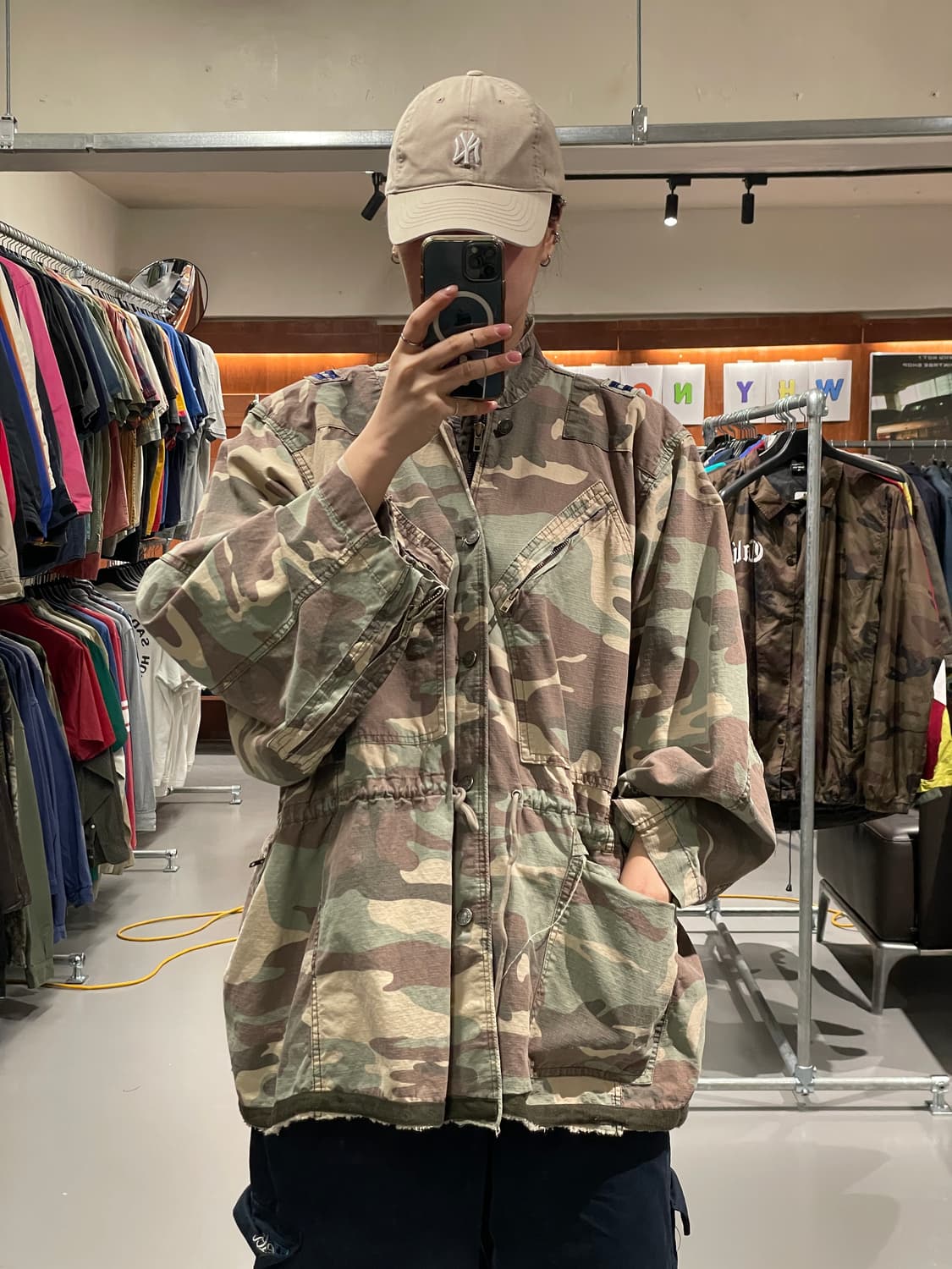 빈티지 카모플라주 야상 자켓   상품이미지1