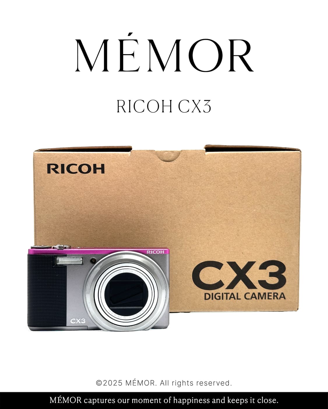 부드러운 느낌 작례☁️RICOH CX3 리코 카메라 / 박스셋 상품이미지2