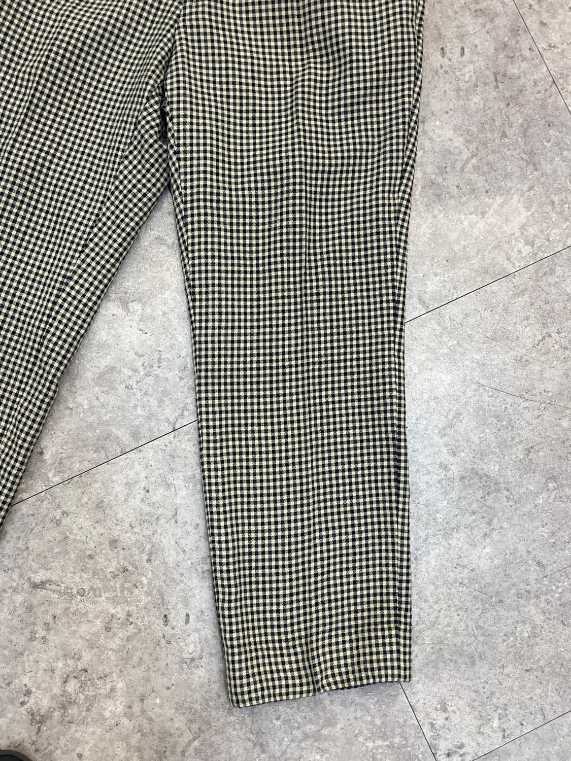 입생로랑 체크 슬랙스 팬츠 #csz2536  상품이미지6