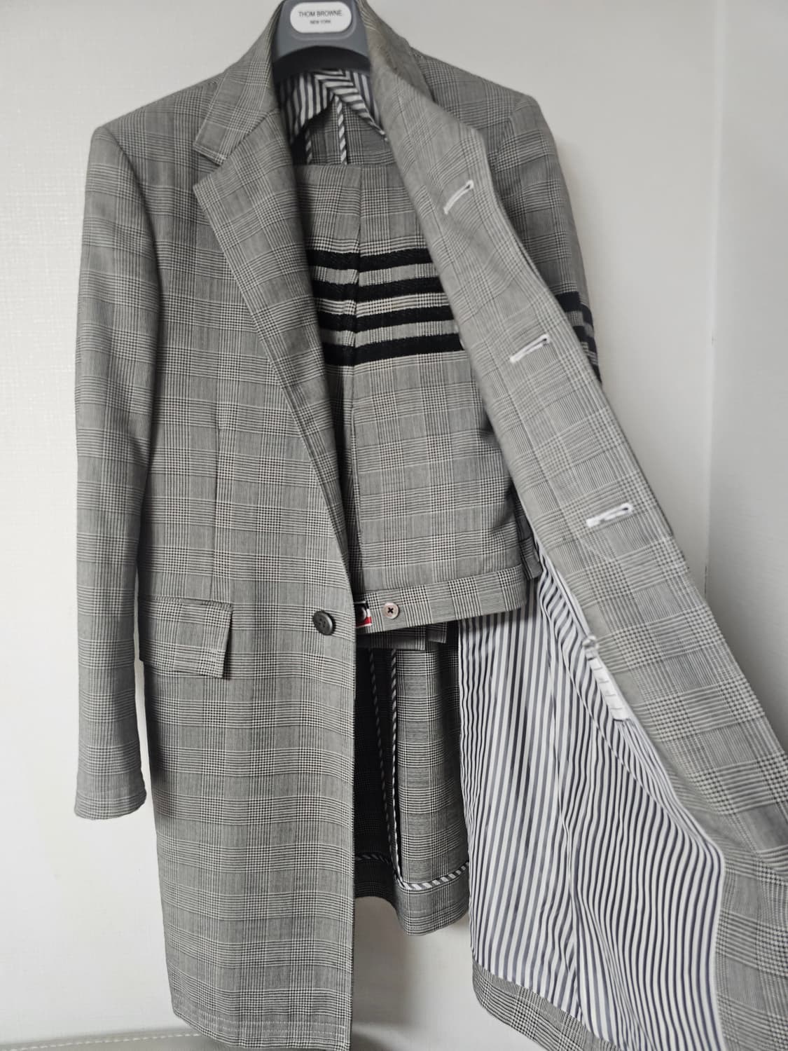 톰 브라운 4바 하이암홀 코트 바지 셋업(초저가/코트2/바지31) 상품이미지10