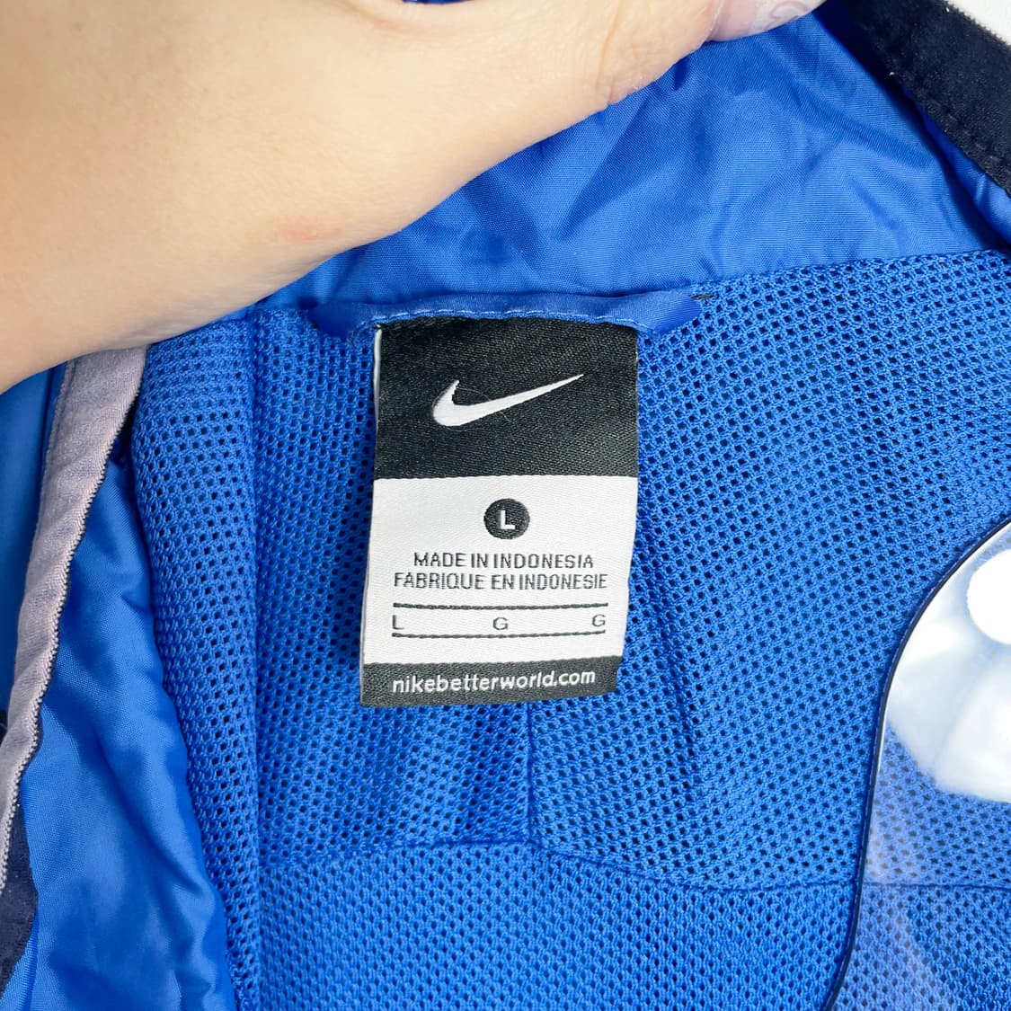 A1 나이키 어센틱 풋볼 바람막이 100사이즈 상품이미지6