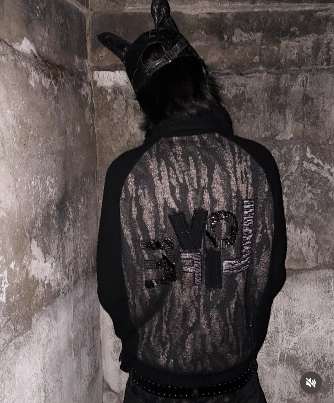 시스템옴므 시스루 니트 집업 상품이미지1