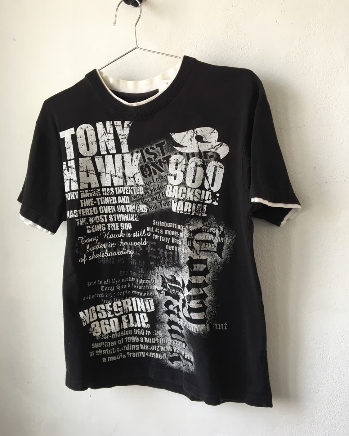 Lettering printing t shirt 상품이미지4