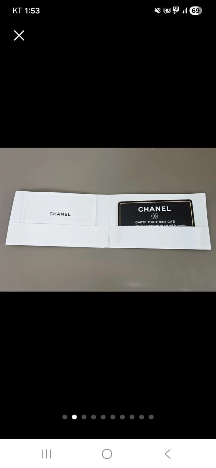 샤넬 캐비어 플랩백 네이비 은장(정품)
 상품이미지2