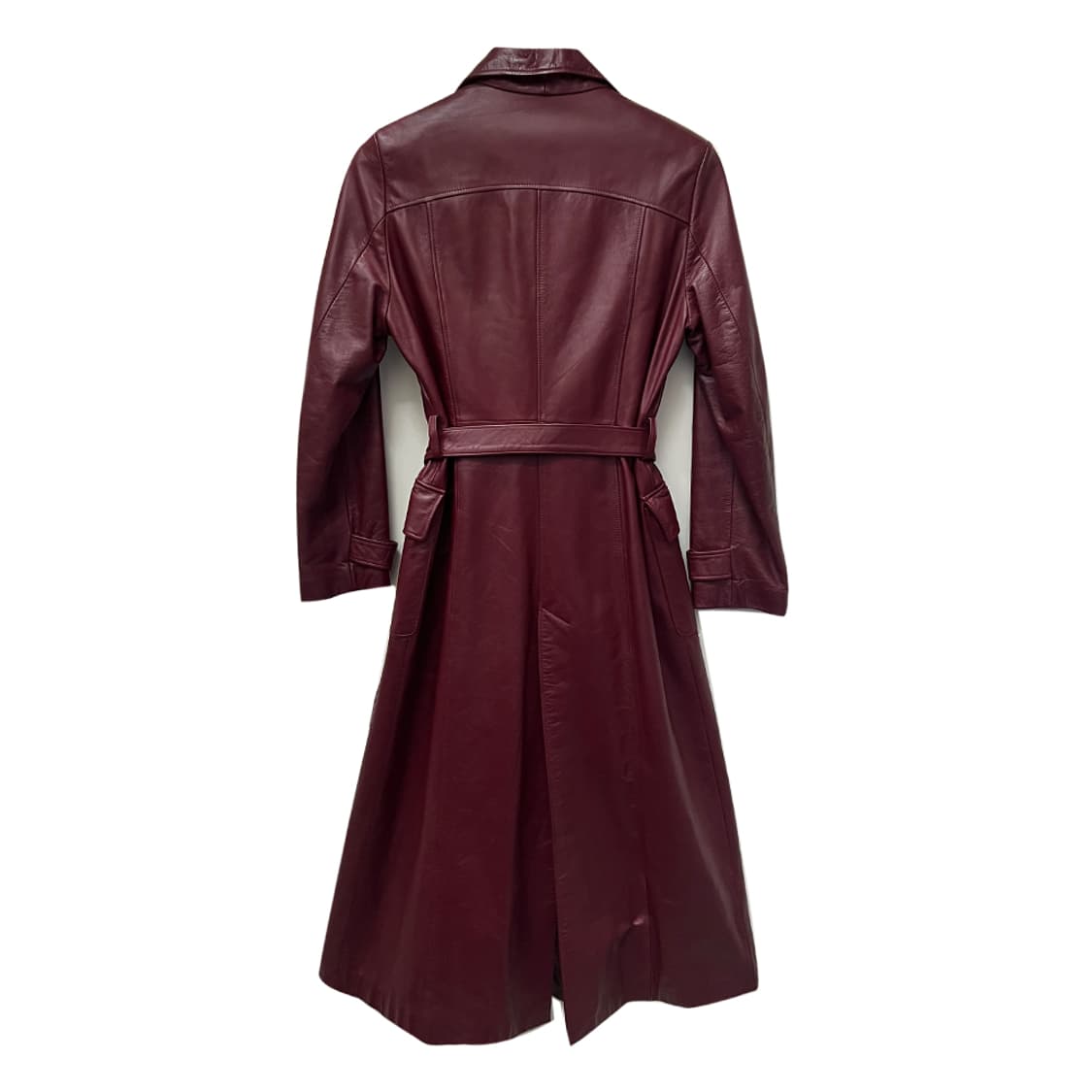 90s 미치코 런던 리얼 레더 소가죽 코트 자켓 66 상품이미지2