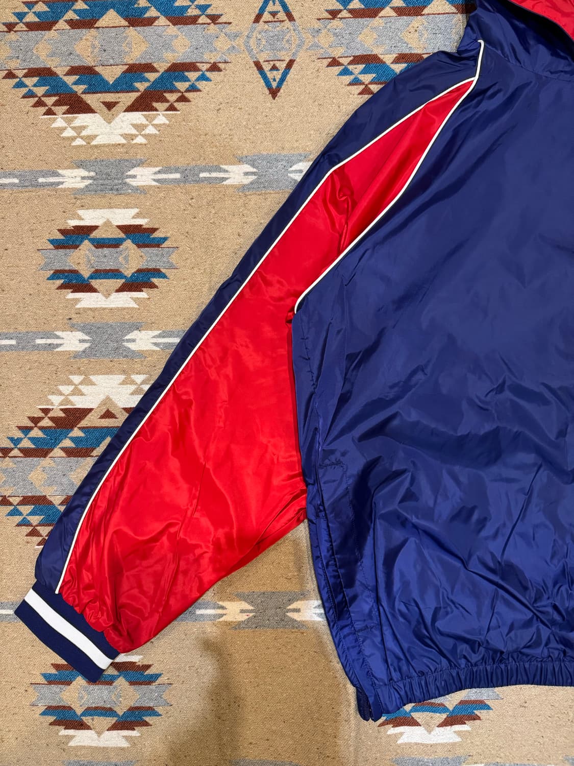 [L] 슈프림 후드 웜업 풀오버 네이비 상품이미지2