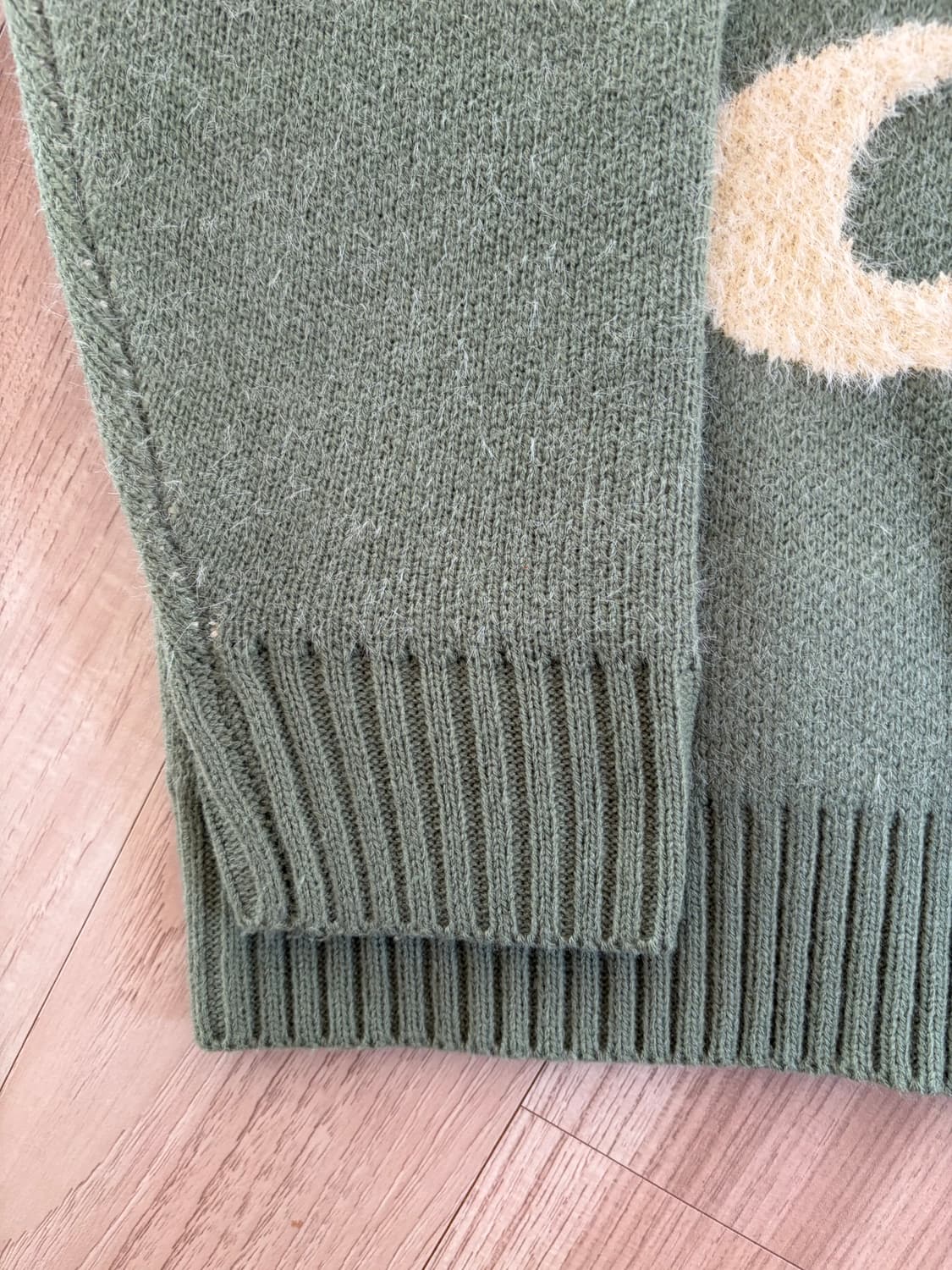 트릴리온 니트 그린 m 상품이미지5