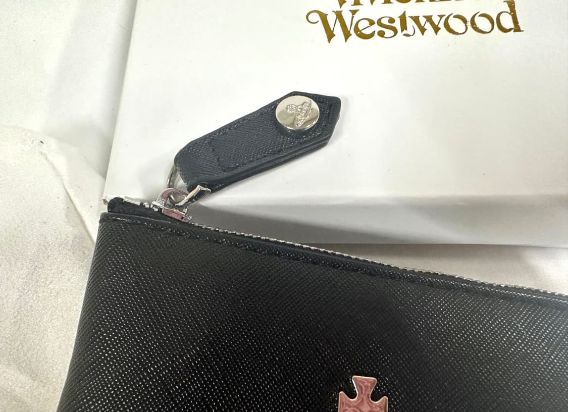 비비안 웨스트우드  동전지갑 파우치지갑 블랙 무료배송 ​ ​ 상품이미지8