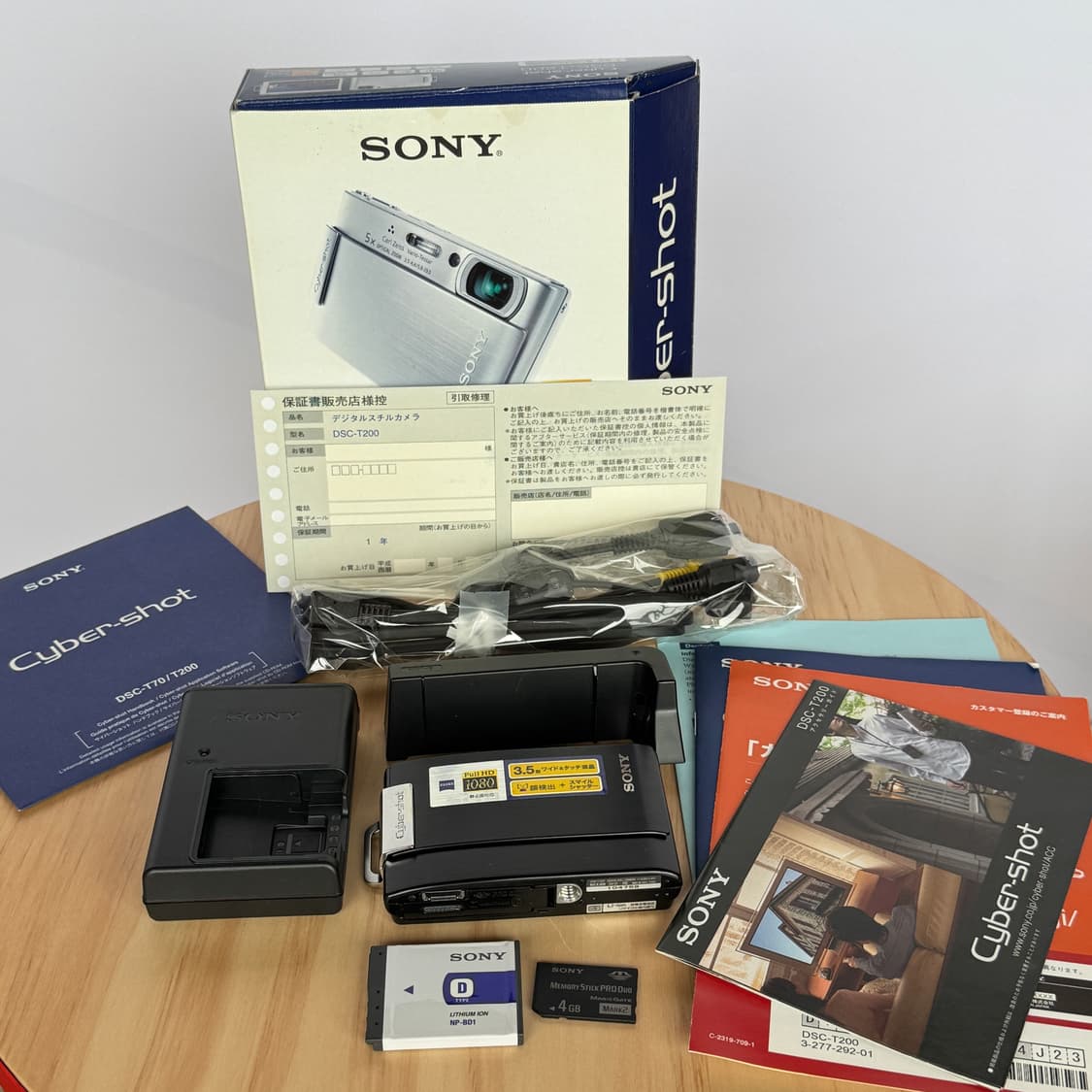 ⭐︎새상품⭐︎Sony 사이버샷 dsc-t200 상품이미지7