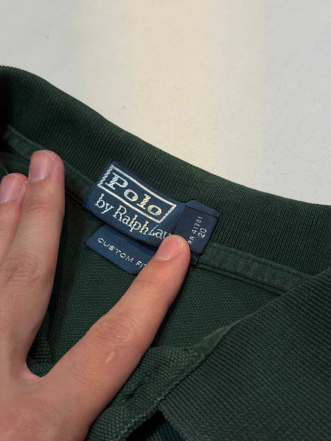 국내유일) 폴로 빅포니 치프키프 잉글랜드 카라티 딥그린 상품이미지3