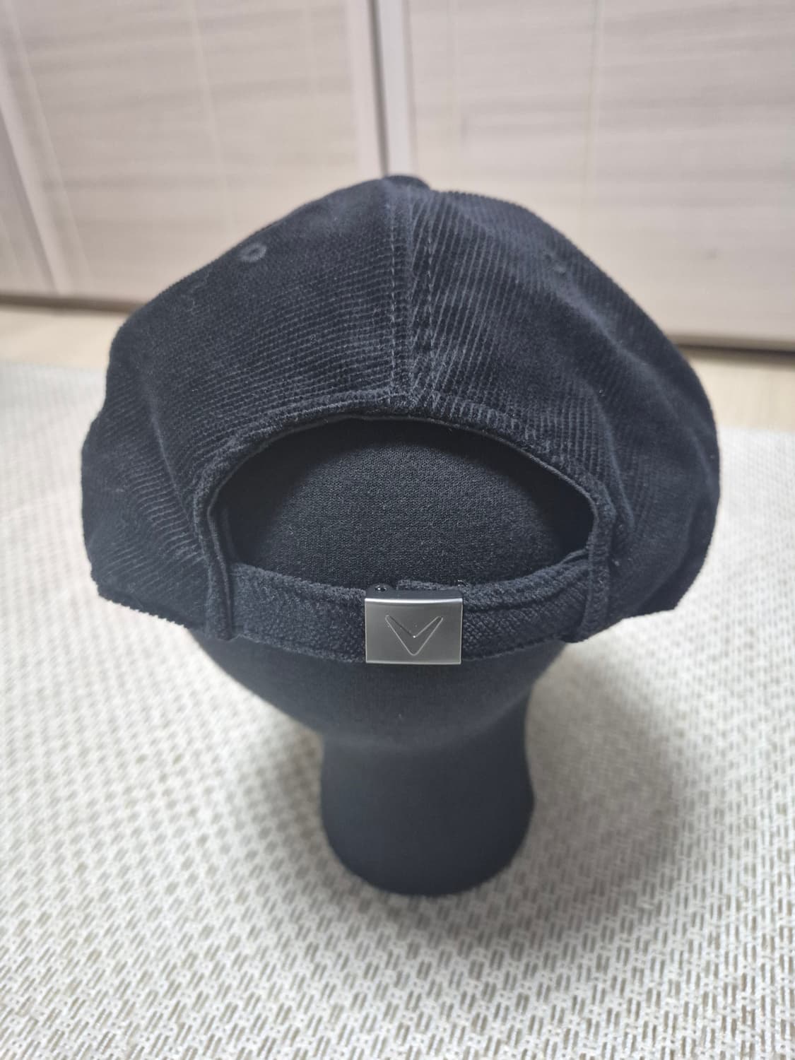 (23년) 캘러웨이 귀덮개 방한 골프 모자 블랙 캡모자 상품이미지4