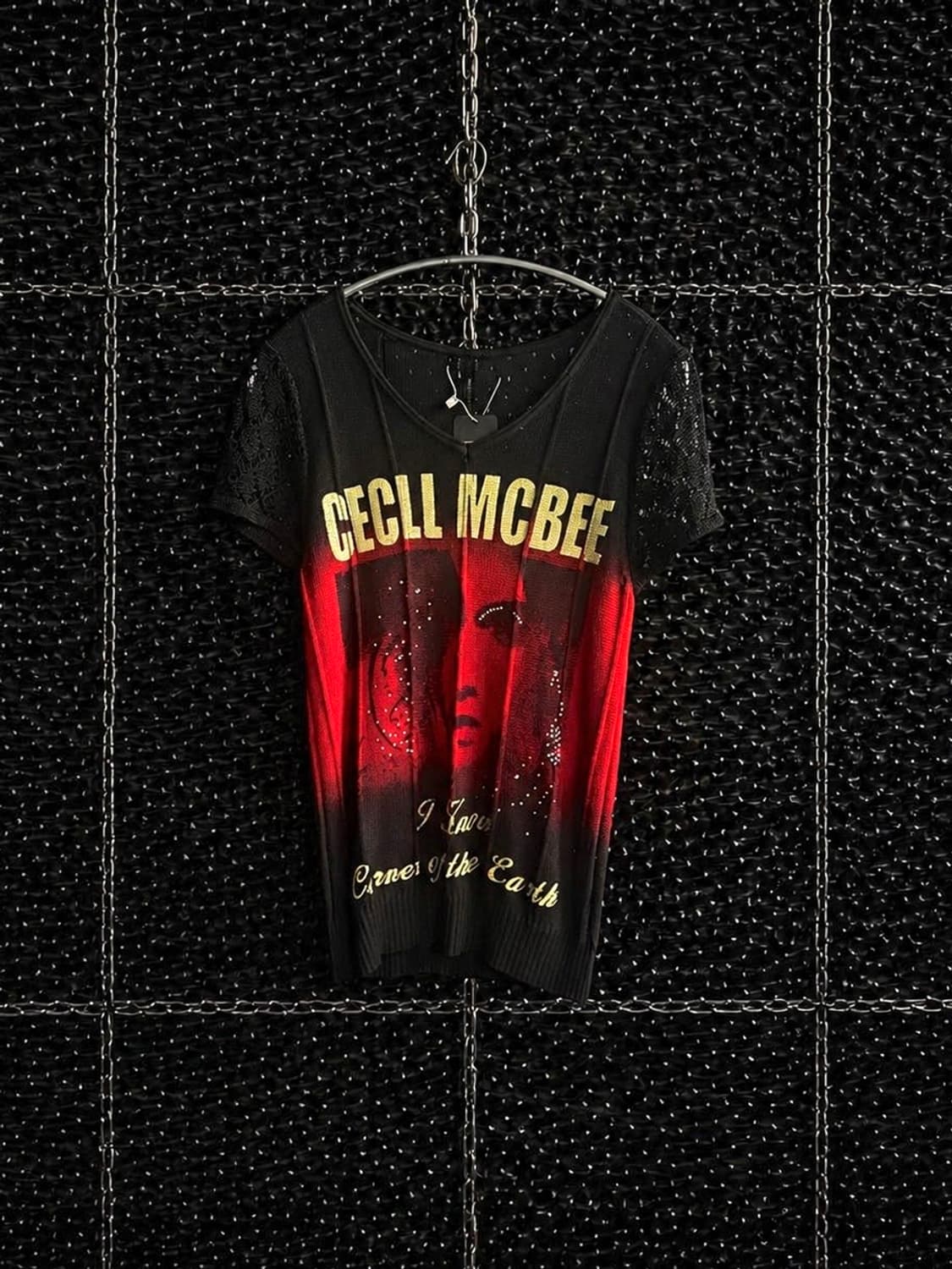 Cecll macbee 그래픽 탑 상품이미지1