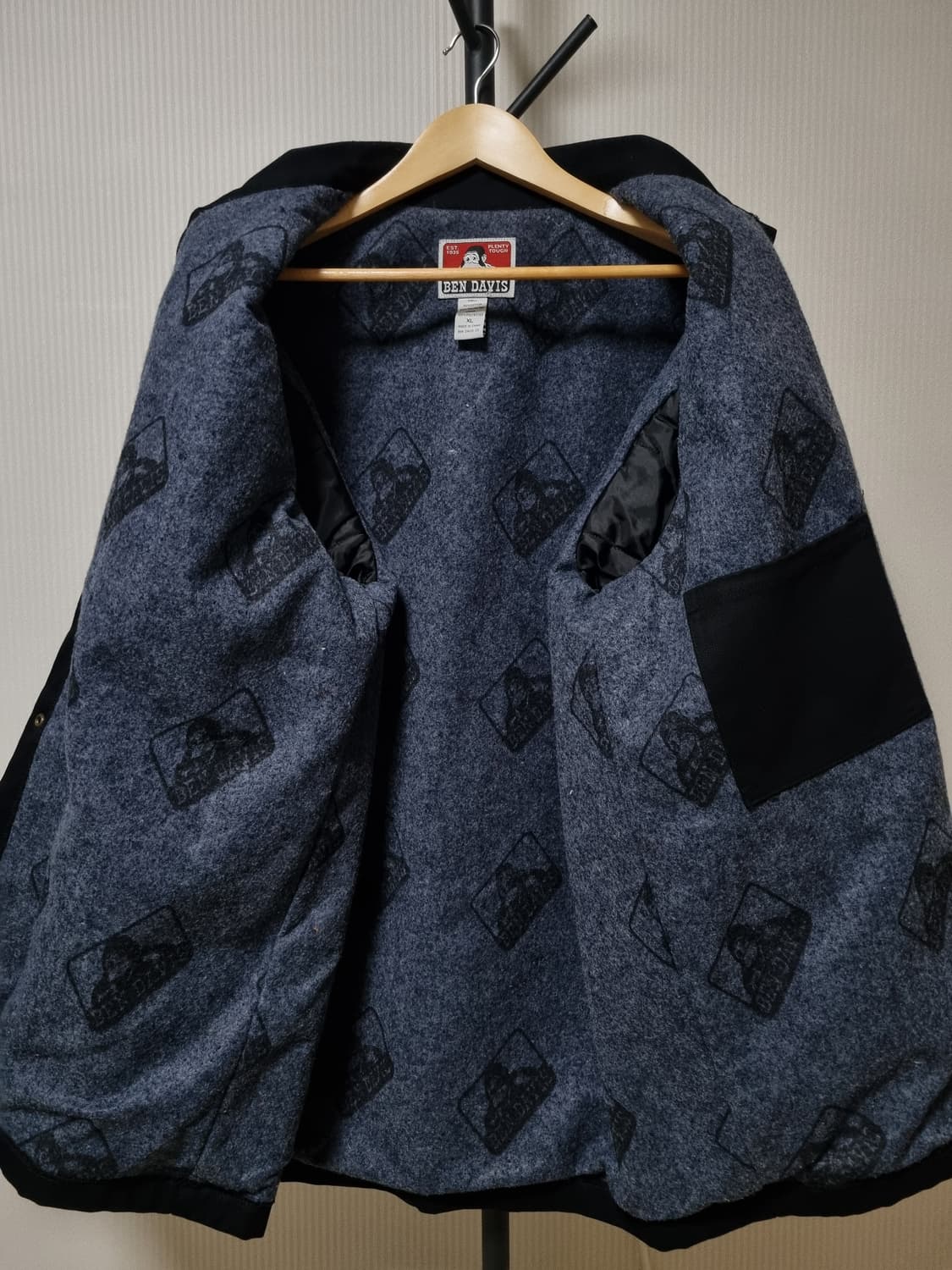 벤데이비스 워크자켓 블랙 XL 상품이미지5