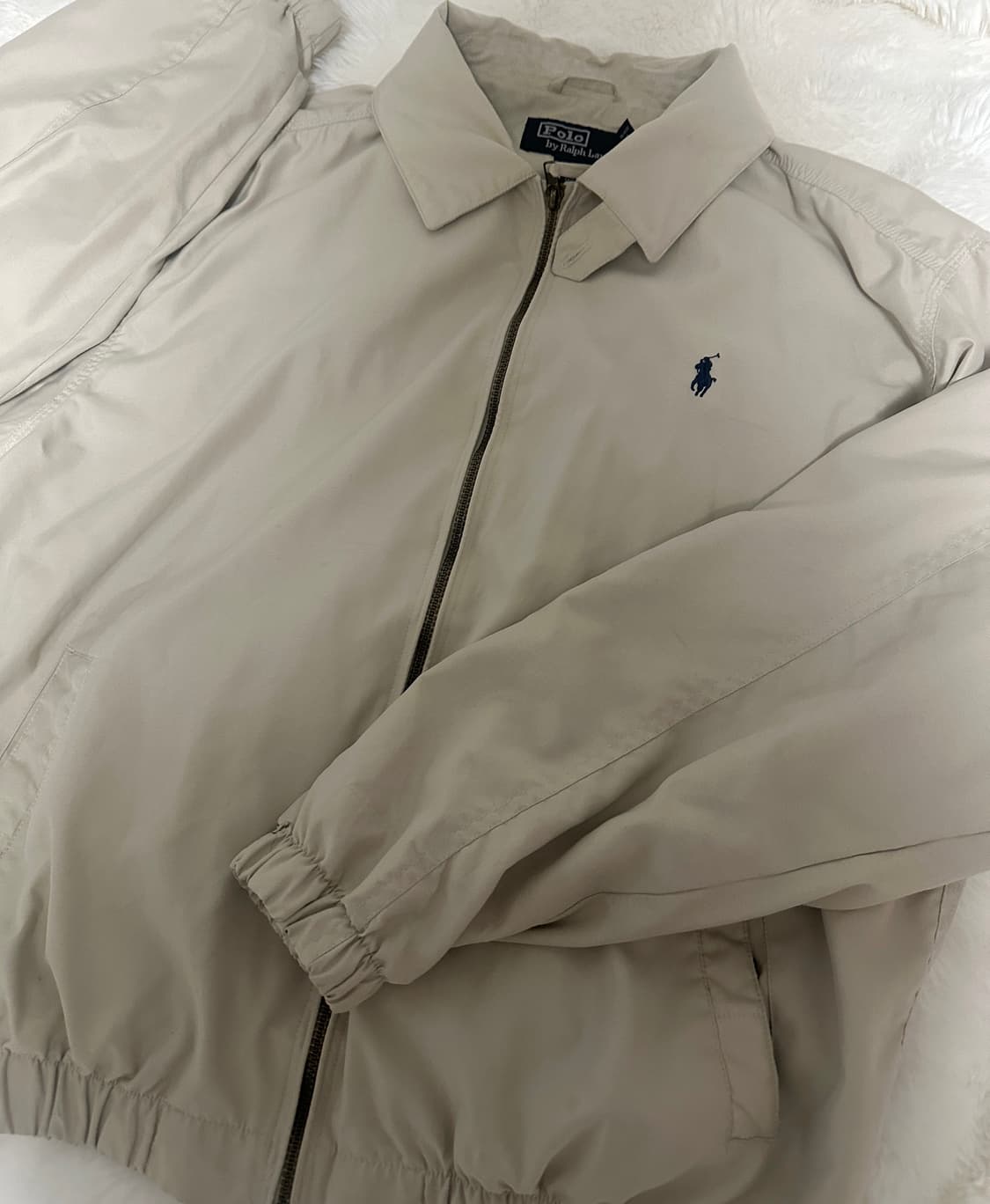 Polo 폴로 베이지 바람막이 집업 상품이미지1