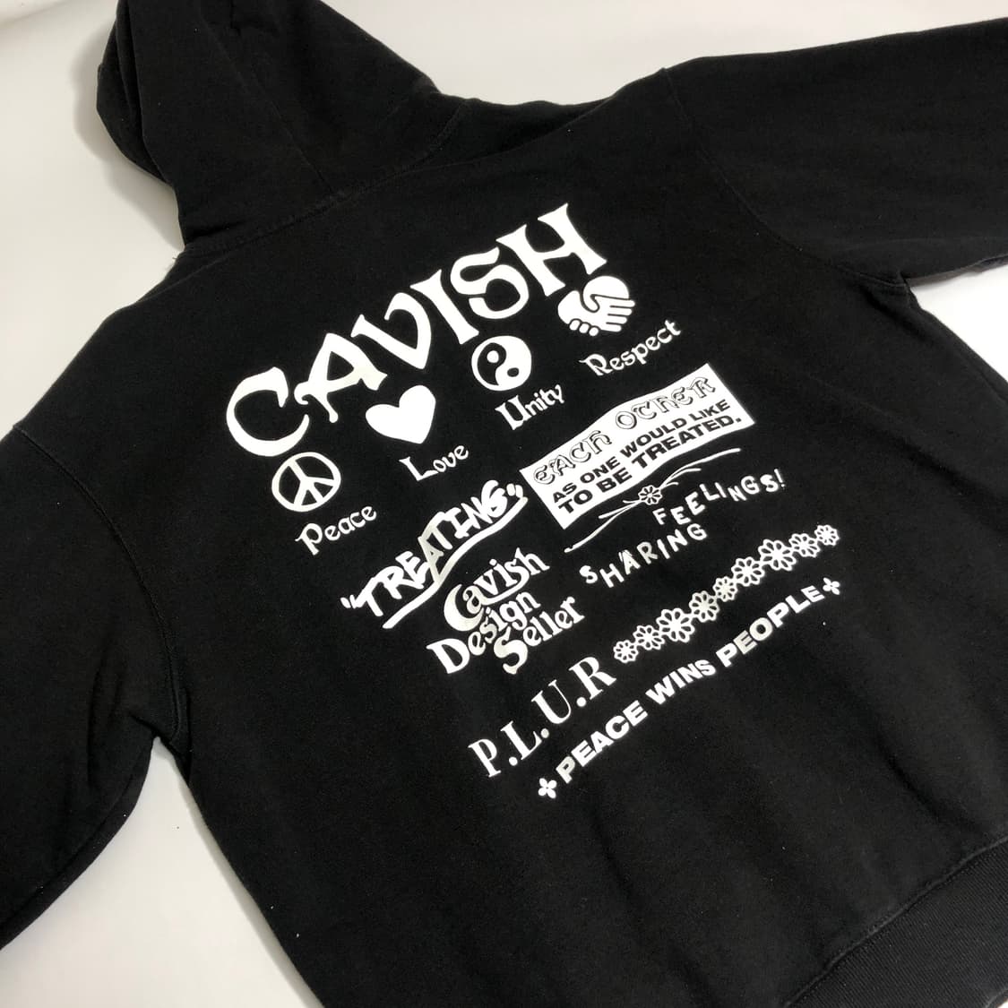 카비시 PLUR 후드티 L  상품이미지8