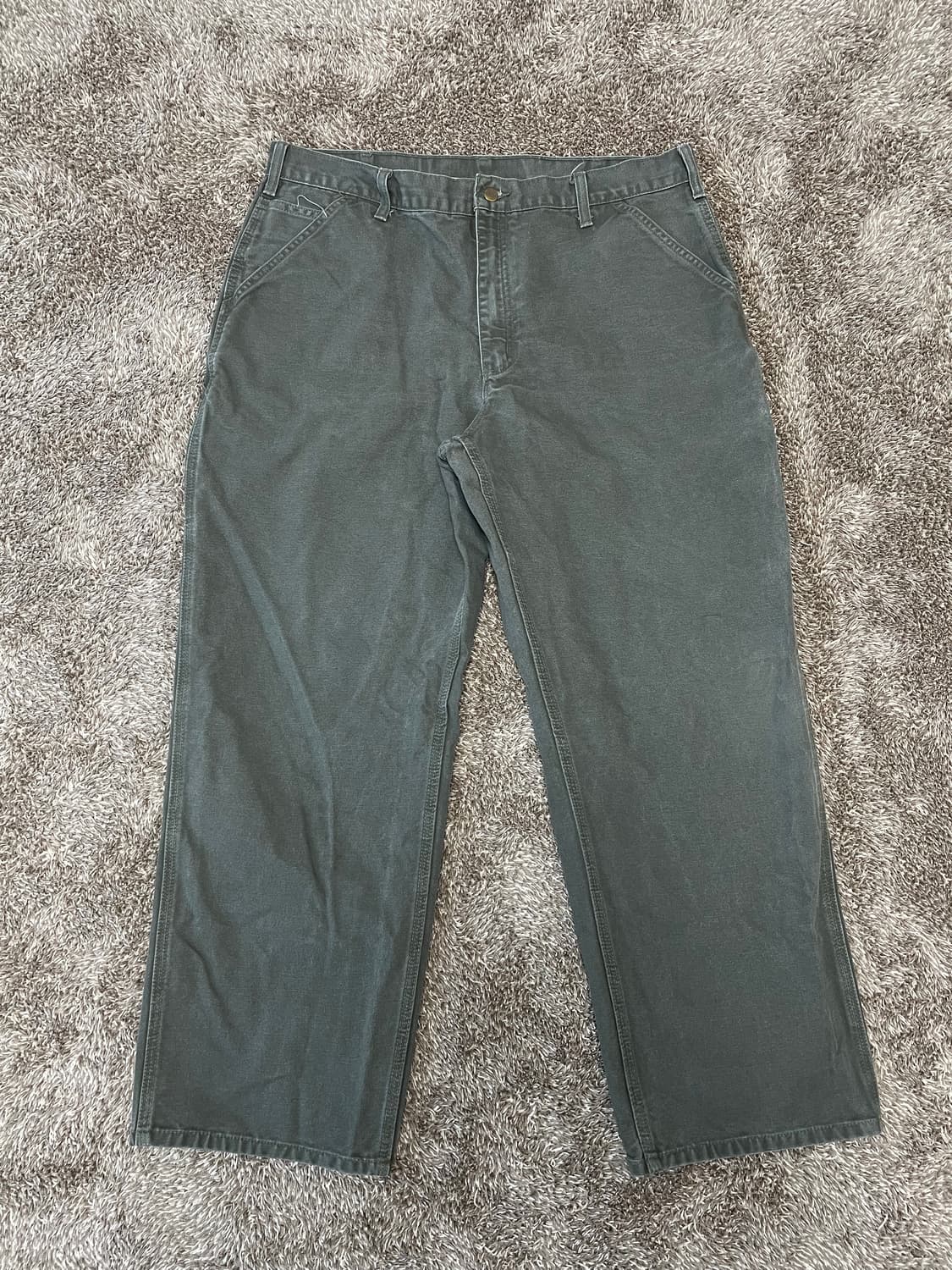 Carhartt B11 mos 카펜터팬츠 모스그린 칼하트 상품이미지1