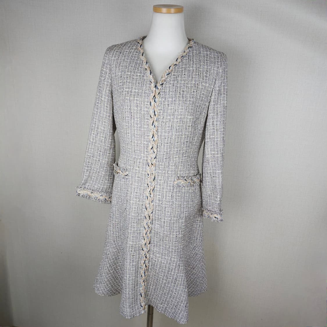 (새상품)on&on 트위터 원피스 여성55사이즈  상품이미지1