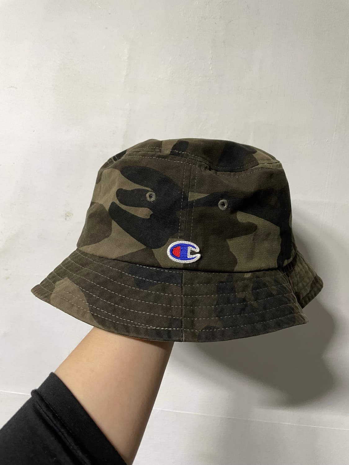 챔피온 재팬라인 벙거지 버킷햇 모자 카모플라주 상품이미지1