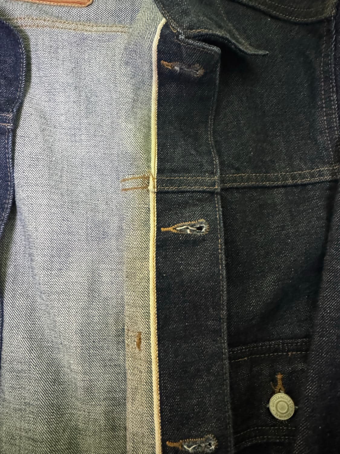 아웃스탠딩 셀비지 2세대 자켓 판매합니다! 상품이미지2