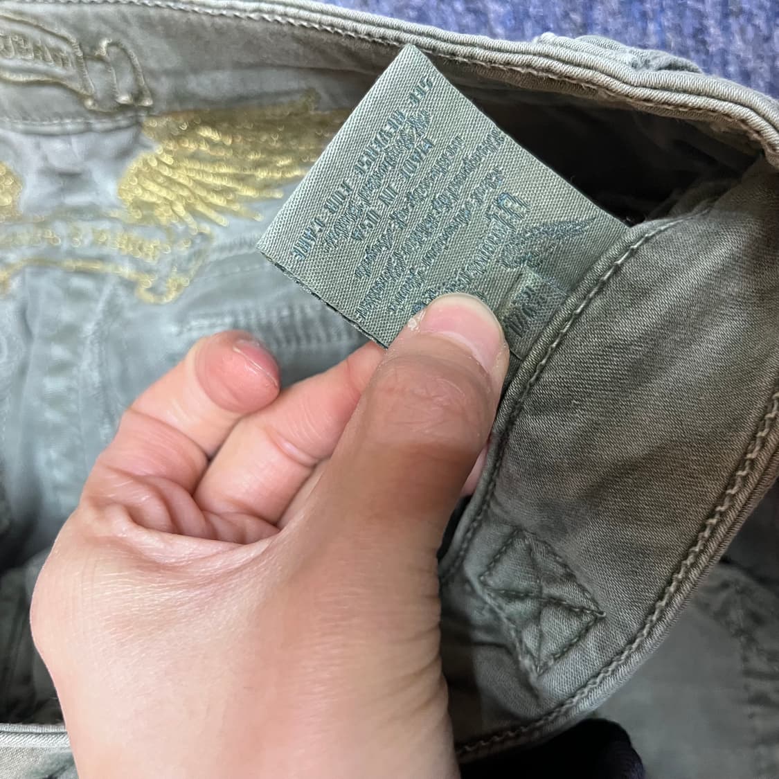 Y2k 로빈슨진 카고 바지 24 상품이미지4